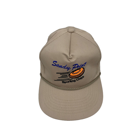 Vintage Sandy Point Sporting Clays Hat Cap Chesapeake Snapback Adjustable - Picture 3 of 9